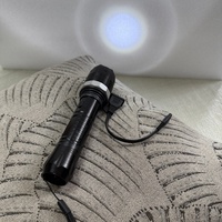 Lampe torche manuelle KT-8810 avec sangle de maintien, longue durée de vie, idéale pour les patrouilles en banlieue, la ferme, la pêche et les jeux de farces