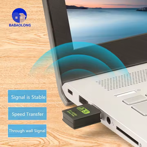 <span class=keywords><strong>USB</strong></span> 3,0 600Mbps Adaptador <span class=keywords><strong>WiFi</strong></span> inalámbrico 5,8 GHz y 2,4 GHz Dongle <span class=keywords><strong>WiFi</strong></span> gratuito para computadora portátil y PC Interfaz interna usada - Product Image 4