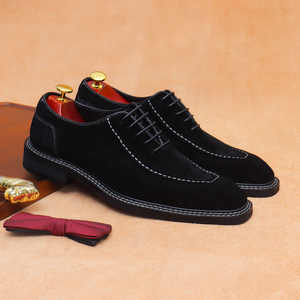 Nuevos Zapatos Oxford de Negocios y Boda Más Vendidos de la Fábrica DSYX, para Hombre, Talla Grande, de Cuero Genuino, Sin Cordones, Cerrados, Ligeros y Transpirables - Product Image 3