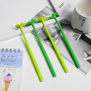 Penna Gel Creativa a Forma di <span class=keywords><strong>Quadrifoglio</strong></span>, Penna Nera da 0,5mm per Studenti e Ufficio, Vendita all'Ingrosso - Product Image 2