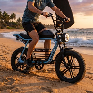 Bicicleta Eléctrica Ligera y Fácil de Conducir con Llantas Gruesas, Bicicleta Eléctrica Elegante para Jóvenes, Tendencia Urbana para Viajar - Product Image 1