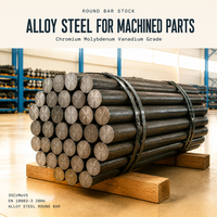 Barre en acier allié ASTM 35CrMoV5, tiges, engrenages, essieux, goujons en acier au chrome-molybdène-vanadium, usinage, marque Shengxi, tolérance de 1 %
