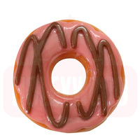 Holyewood 150G Donut Grote Gram Gummy Fruit Gemengd Snoep 3d 150G Donut Grote Gram Gemengde Doos Heerlijke Halal Fruitige Zoete Suiker