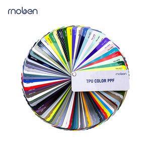Moben 1.52*5m/pieza TPU Color PPF Azul Miami de Alto Brillo, Auto-Reparable, Anti-Rayones, Aplicación en Seco/Húmedo, Película Protectora para Carrocería - Product Image 5
