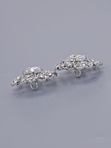 Thanh Lịch Đồng Claw kim cương chuỗi nút Chất lượng cao lấp lánh Rhinestone ốc vít cho sang trọng ăn mặc áo & thời trang Hàng may mặc - Product Image 5