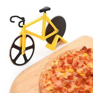 Homesmart Innovation Herramientas multifuncionales para <span class=keywords><strong>pizza</strong></span> Espátula y cortador de pala de bicicleta divertida con logotipo personalizado para hornear <span class=keywords><strong>pizza</strong></span> - Product Image 4