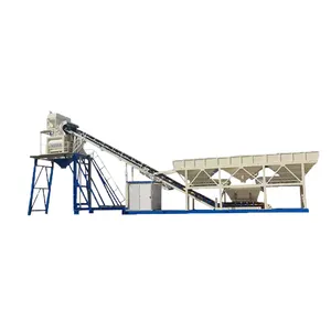 Industrial Automatic Small 500 Liter Forced Type Twin Shaft Cement Mixers Concrete Batching Plant