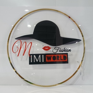 Biển hiệu Neon Acrylic 3D tùy chỉnh logo doanh nghiệp, trang trí quảng cáo tường cho tiệm làm đẹp, tiệm nail, tiệm tóc, biển tên công ty, bảng hiệu LED phát sáng - Product Image 2