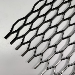 Giá Tốt Nhất Màu Đen Sắt Dây Thép Lưới Lỗ Nhỏ Kim Cương Hình Mở Rộng Kim Loại Trang Trại Hàng Rào Đục Lỗ Uốn Hàn Bao Gồm - Product Image 2