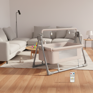 Cuna Portátil Multifuncional Moderna de Acero Inoxidable para Bebés, Uso en Dormitorio, Grado Hospitalario, Interior y Exterior, Venta al Por Mayor - Product Image 3