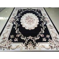 Tapis à motif chinois bleu rouge, vente en gros, tapis tufté à la main Wilton