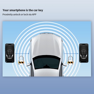 EASYGUARD EC012 Car Alarm System Fit for Most Dc 12v Key Start Cars <b>Remote</b> Engine Start Stop Proximity <b>Lock</b> Unlock Via App - Product Image 5