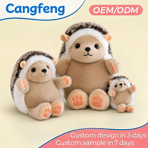 Peluche <span class=keywords><strong>de</strong></span> Erizo Reversible Kawaii Mood Flip <span class=keywords><strong>de</strong></span> 10cm, 20cm, 30cm, Llavero <span class=keywords><strong>de</strong></span> Peluche Suave para Niños, Regalo <span class=keywords><strong>de</strong></span> Cumpleaños, OEM - Product Image 1