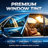 Película de Tinte Premium para Ventanas de Auto, Rollo para Preservación Interior, Barrera Térmica, Suministro de Fábrica en Grandes Cantidades