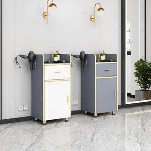 Carrito de pelo de Metal para muebles de salón clásico más vendido con Material de madera, el mejor carrito de salón de belleza - Product Image 3