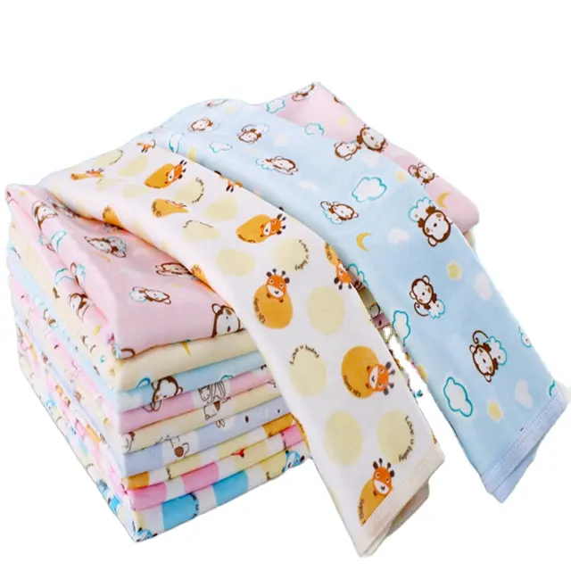 Soft Washable Reusable Printed Baby Diaper with 100% Cotton Double Terry Cloth