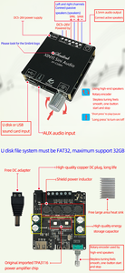 XINYI Sini Audio TPA3116 Digital <b>Amplifier</b> Board, 100W HIFI Stereo Power <b>Amplifier</b> Module - Product Image 3