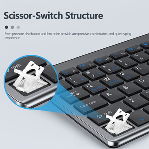 2024 OEM Các Nhà Sản Xuất Không Dây Ergonomic Bàn Phím Và Chuột Combo Trọng Lượng Nhẹ Và Di Động Cho Văn Phòng Kinh Doanh - Product Image 5