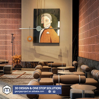 Service de design d'intérieur d'hôtel aux États-Unis, style moderne, rendu 3D, solutions clés en main pour les projets hôteliers