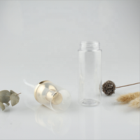 OEM OEM Bouteille en mousse PET transparente de 60 ml (2 oz) avec pompe à savon en mousse dorée