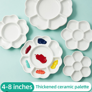 Paleta de pintura profesional Xin Bowen, venta al por mayor, pintura de acuarela de cerámica y paleta de tinta - Product Image 3