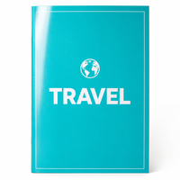 Service d'impression de livres en carton A5 avec logo personnalisé en relief pour catalogue d'entreprise, brochure, dépliant