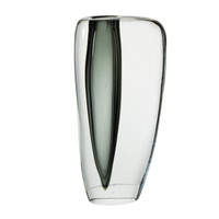 Vase en verre de table de décoration de maison en pierre étrange de la vie verte naturelle verrerie faite à la main de trois tailles