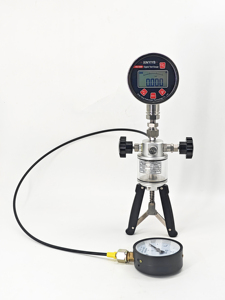 WESIVO 521P ปั๊มไฮดรอลิกแบบมือถือ 0-10000 PSI เครื่องสอบเทียบแรงดันสูงแบบพกพา - Product Image 3