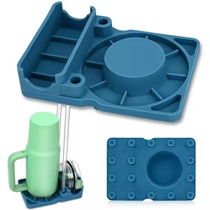 Yds Tùy Chỉnh Chai Nước Khô Giá Silicone Chai Máy Sấy Giá Nhanh Khô Giá Máy Sấy Và Coaster Cho Stanley Cup Phụ Kiện - Product Image 3