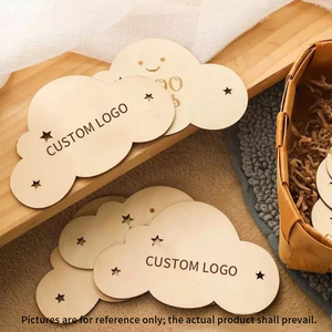 Carte Mensili per Traguardi di Crescita e Compleanno a Forma di Nuvola, Accessori Fotografici per Neonati, Regalo Personalizzato in Legno, Dischi Circolari - Product Image 4