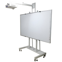 Support de tableau blanc interactif à induction infrarouge pour les écoles, les salles de classe, l'éducation, taille personnalisée, cadre en alliage d'aluminium, métal PET