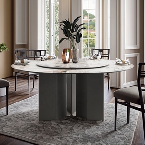 5 Mảnh Ăn Đặt Bàn Tròn Phòng Ăn Bắc Âu Ngoài Trời Ăn Đặt Bàn Tròn Cong Ăn Uống Băng Ghế Dự Bị Cơ Sở Cho Bàn Tròn - Product Image 4