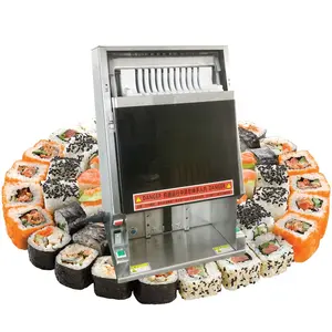 Automatic California Roll Kimbap Slices Cutter Sushi Slicer Cutting Machine