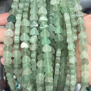 Cuentas de Piedras Preciosas Naturales en Forma de Corazón Plano de 8 mm, 50 Piezas, Cuentas Sueltas Lisas en Forma de Corazón para Hacer Pulseras, Collares y Joyería - Product Image 3
