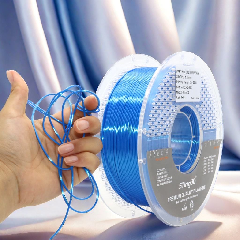 3d Drucken 3d Druck Gummi Filament Seide TPU 1kg PLA Filament 3D