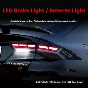 FT Car <b>Lights</b> for Trumpchi Empow RGB Taillights 2021-2025 LED Rear Bumper <b>Light</b> Dynamic Turn Signal <b>Light</b> Tail Lamp Assembly - Product Image 3