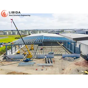 Big Industrial Steel Structure Warehouse Building Prefabricated Shed