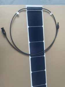 Panneaux solaires semi-flexibles et pliables Sunfield SFED-F44SP 45W 7V à 20% d'efficacité avec cellules IBC pour pergola à persiennes, abri de voiture et toiture - Product Image 4