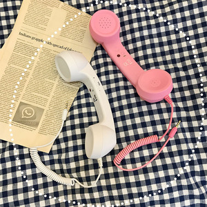 Classic Retro 3.5 Millimetri Comfort Telefono Portatile Auricolari Portatile Mini Microfono Altoparlante di Chiamata di Telefono Ricevitore per Il Telefono Mobile di <span class=keywords><strong>Iphone</strong></span> - Product Image 5
