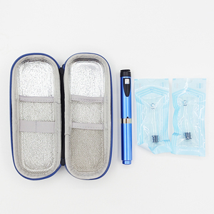 Boîte isotherme pour stylo à insuline, tube à aiguille, <span class=keywords><strong>seringue</strong></span>, sac de rangement étanche pour usage domestique et extérieur avec <span class=keywords><strong>2</strong></span> flacons de cartouche et <span class=keywords><strong>1</strong></span> stylo - Product Image 3