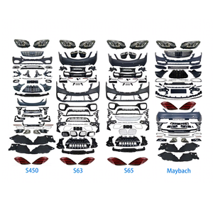 Kit Carrozzeria di Alta Qualità per <span class=keywords><strong>Mercedes</strong></span>-Benz <span class=keywords><strong>Classe</strong></span> <span class=keywords><strong>S</strong></span> W222 14-20, Aggiornamento Stile S450 S63 S65 Maybach con Paraurti, Fari e Luci Posteriori - Product Image 1
