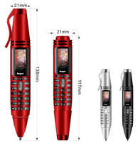 Stylo numérique intelligent avec caméra de téléphone Logo personnalisé Bureau Noir Rouge Argent Mince Corps en métal Stylo à bille torsadé gadgets technologiques