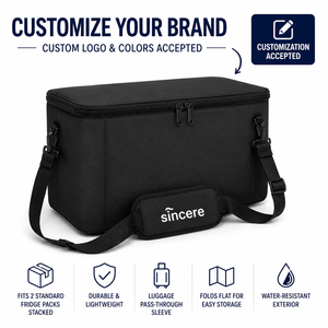Bolsa Porta Bebidas Personalizada para Cruceros con Funda para Equipaje para 2 Paquetes de 12 Latas - Product Image 3