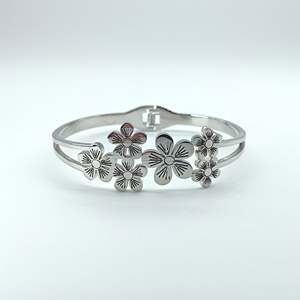 Bracelet tendance en acier inoxydable 316L avec placage or PVD, design durable et résistant - Product Image 1