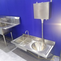 Nouvelle Évier-lave-mains intégré Topwing en acier inoxydable 304 pour salle d'opération hospitalière