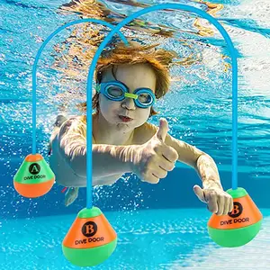 2 Stuks Zwemmen Speelgoed Duikring Zwemmen Door Deur Zwembad Onderwater Speelgoed Duiken Zwembadspeelgoed Zwembadwaterspellen