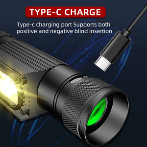 New Dual <strong>Light</strong> Sources Design Waterproof Led <strong>Headlamp</strong> Type-C Rechargeable <strong>Headlamp</strong> Professional for Outdoor Lighting Headlights - Product Image 5