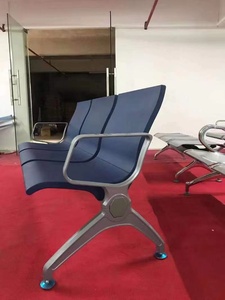 Silla de Espera para Recepción Tapizada en PU, Muebles Médicos para Hospital, Banco Resistente de 3 Plazas para Aeropuerto y Hospital - Product Image 6
