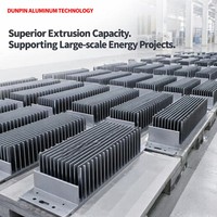 Radiateur Dissipateur de Chaleur Industriel Personnalisé en Aluminium Anodisé Argenté de Grande Taille, Profil 6063 T5 avec Services de Découpe, Pliage et Soudage CNC