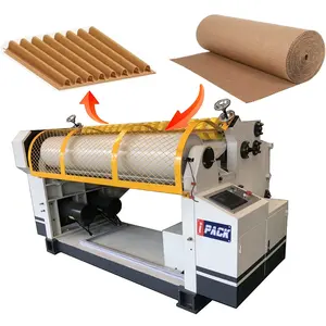 Machine de fabrication de carton ondulé Coupe-rouleau ondulé 2 plis Machine de découpe Nc Machine de découpe de feuilles 2 plis